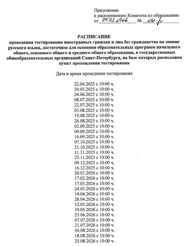 Даты тест