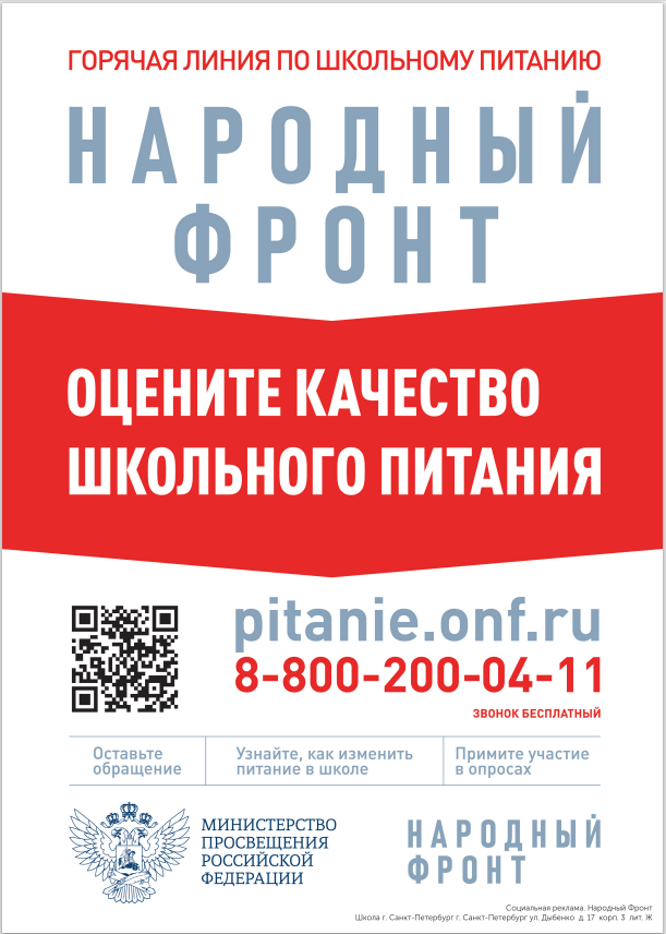 плакат питание